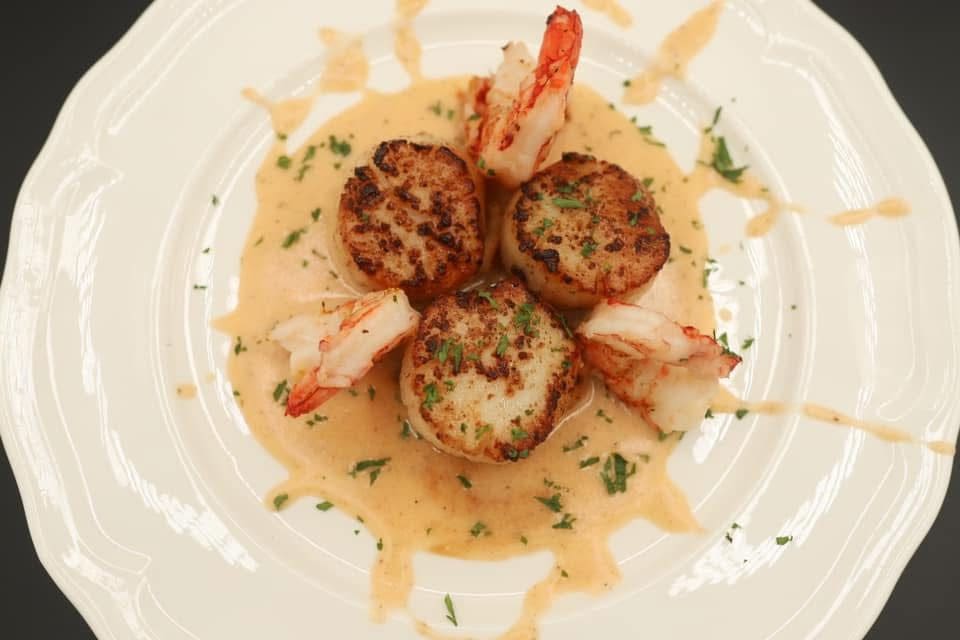 Scallops and Shrimp